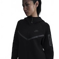 Jaqueta Nike Sportswear Fleece Windrunner Feminina PRETO