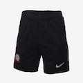 Shorts Corinthians Nike II 2026/27 Torcedor Pro Masculino PRETO/BRANCO