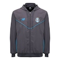 Jaqueta do Grêmio Viagem 2026 New Balance - Masculina CINZA ESC/AZUL