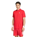 Camisa Polo Masculina adidas Club VERMELHO/BRANCO