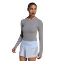 Camiseta adidas M/L Essentials Feminina CINZA