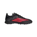 Chuteira Society Infantil adidas F50 League PRETO/VERMELHO