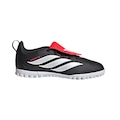 Chuteira Society Infantil adidas Predator Club EL PRETO/VERMELHO