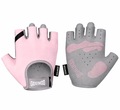 Luvas Fitiness Gold Sports Gounod VI Gel Meio Dedos Anti Slip Com Silicone e Respirável ROSA