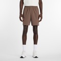 Short New Balance Athletics Stretch Woven 7" Masculino MARROM
