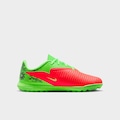 Chuteira Society Infantil Nike Phantom 6 Club Low VERDE/VERMELHO