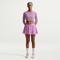 Saia Dri-FIT Nike Court Slam Roland Garros Feminina PULL UP HAVANA