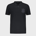 Polo do Corinthians Coimbra Classic - Masculina PRETO