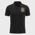 Polo do Corinthians Coimbra Classic - Masculina PRETO
