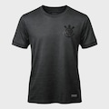 Camiseta do Corinthians Coimbra Dry Jacquard - Masculina PRETO