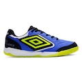 Chuteira Futsal Adulto Umbro Pro Challenge Uptake AZUL/PRETO