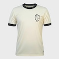 Camiseta do Corinthians Coimbra Logo CP - Masculina OFF WHITE