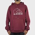 Moletom Quiksilver Fechado New Tour - Masculino VINHO