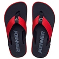 Chinelo Masculino Kenner Kivah VERMELHO/PRETO
