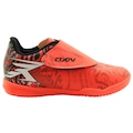 Chuteira de Futsal Infantil Velox JR X PRO 2 OXN CORAL/BRANCO