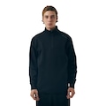 Moletom Masculino Champion Tech Quarter Zip Mini Script PRETO