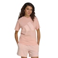 Camiseta adidas M/C Big Logo - Feminina ROSA CLARO