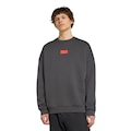 Blusão de Moletom adidas Audi Revolut F1 Team Elevated Crew Sweat Masculino PRETO/VERMELHO