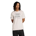 Camiseta Adidas Audi Revolut F1 Team DNA Masculina BRANCO
