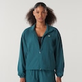 Jaqueta New Balance Small Logo Feminina VERDE