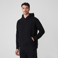 Blusão com Capuz New Balance Athletics Small Logo Masculino PRETO