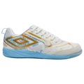 Chuteira Futsal Adulto Umbro Pro 5 Bump Kintsugi BRANCO/AZUL