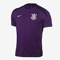 Camiseta do Corinthians Nike Strike Masculina ROXO/AZUL