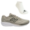 Kit Tênis New Balance 680 V9 e Meia - Masculino VERDE/BRANCO