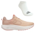 Kit Tênis Olympikus Challenger 6 e Meia - Feminino ROSA/BRANCO