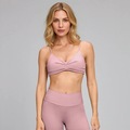 Top Alto Giro Eterno Costas Decotadas - Feminina ROSA