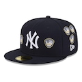 Boné New Era 59FIFTY New York Yankees Spike Lee Gloves Wool New Era Masculino AZUL