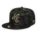 Bone New Era 59FIFTY New Era Branded New Era Masculino PRETO