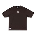 Camiseta New Era Regular New York Yankees MLB Masculina MARROM