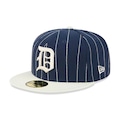 Bone New Era 59FIFTY Detroit Tigers MLB Stripes New Era Masculino AZUL