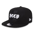 Bone New Era 9FIFTY Snapback Corinthians New Era Masculino PRETO