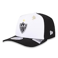 Bone New Era 9SEVENTY Stretch Snapback Atletico Mineiro New Era Masculino BRANCO/PRETO