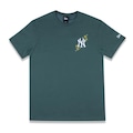 Camiseta New Era New York Yankees MLB Garden New Era Masculina VERDE
