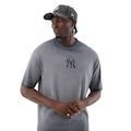 Camiseta New Era Regular  New York Yankees Masculina PRETO