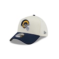 Bone New Era 39THIRTY A-Frame Los Angeles Rams Masculino OFF WHITE