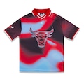 Camiseta New Era Regular Chicago Bulls Masculina VERMELHO