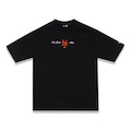 Camiseta New Era Regular New York Mets MLB Masculina PRETO