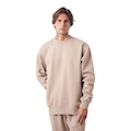 Blusão de Moletom Champion Crewneck Athletic Dark Khaki - Masculina MARROM CLARO