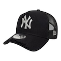Boné Adulto New Era 940aftr New York Yankees Damaged Twill Aba Curva PRETO