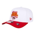 Boné Adulto Adulto New Era 940A-Frame Rivalry Kansas City Chiefs Aba Curva BRANCO/VERMELHO