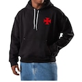 Blusão de Moletom do Vasco da Gama Braziline - Masculina PRETO
