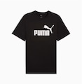 Camiseta Puma Ess Logo 1 - Masculina PRETO/BRANCO