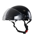Opção de cor PRETO de Capacete Bicicleta elétrica E-bike o Rava coquinho com viseira