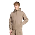 Jaqueta de Agasalho com Capuz e Zíper adidas Z.N.E. Masculina BEGE