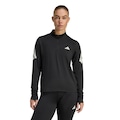Top com Zíper meia Altura adidas adi365 Iconic Running Feminino PRETO