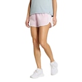 Short de Corrida adidas ADI365 M20 Feminino ROSA CLA/BRANCO